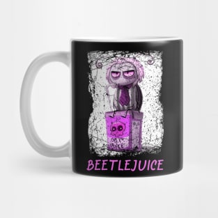 Funny Art Gothic Beetle Juice Quotes Mug